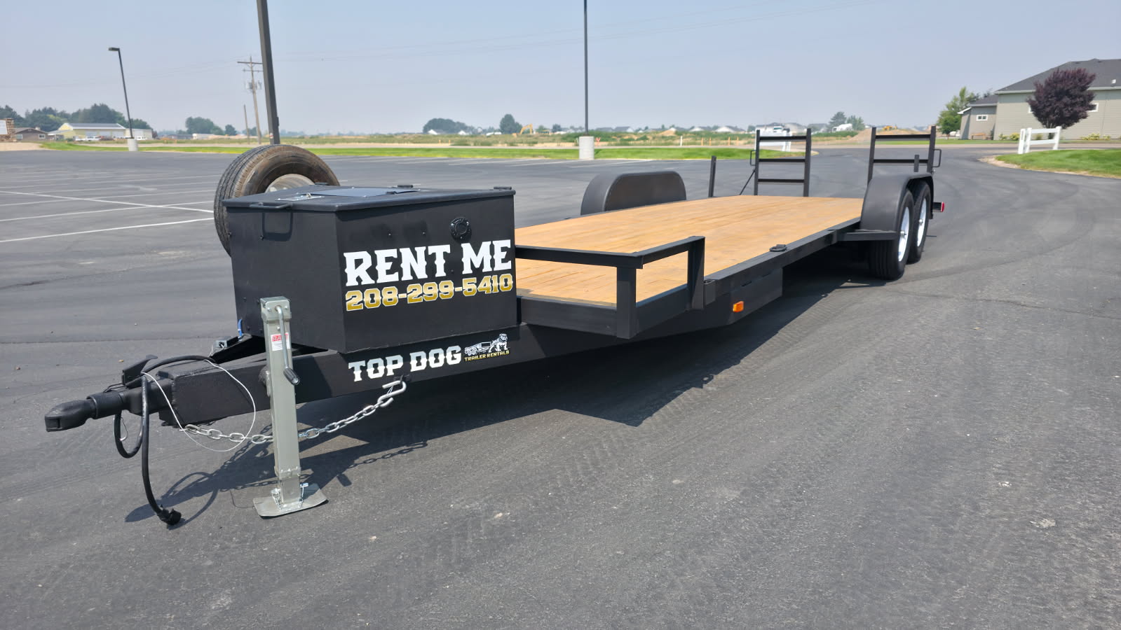 24ft Flatbed Trailer thumbnail 2